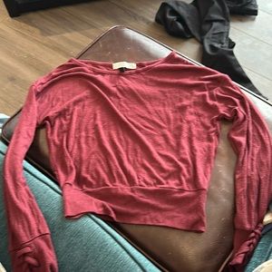 Maroon sweater- size M